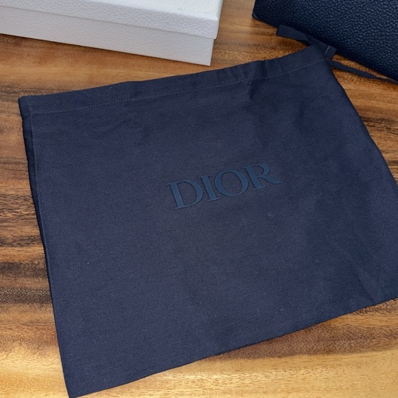 New Men’s Dior Vertical bifold wallet Black - Picture 10 of 10